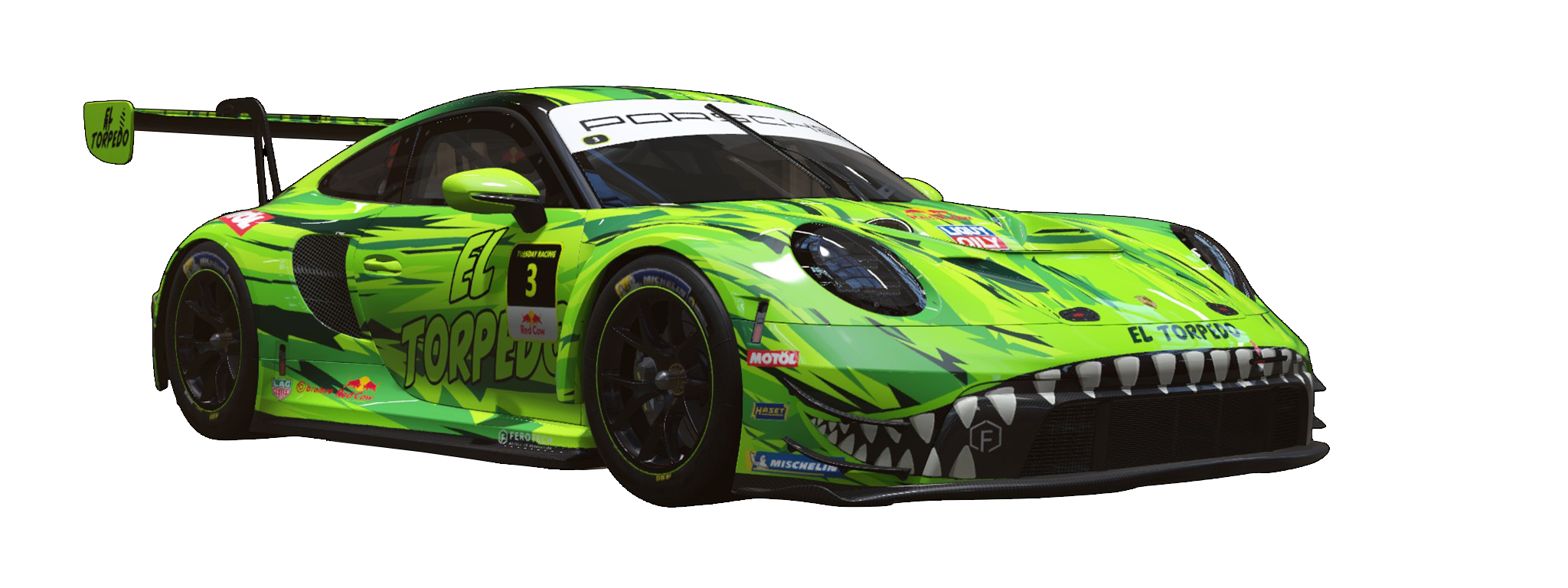 Porsche 992 GT3 R livery